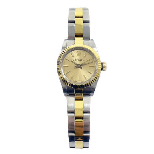 Rolex Oyster Perpetual 67193 Champagne Dial