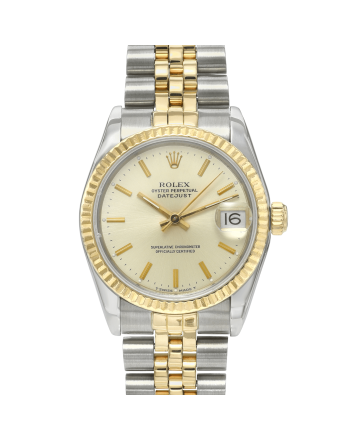 Rolex Datejust 68273 Two Tone Silver